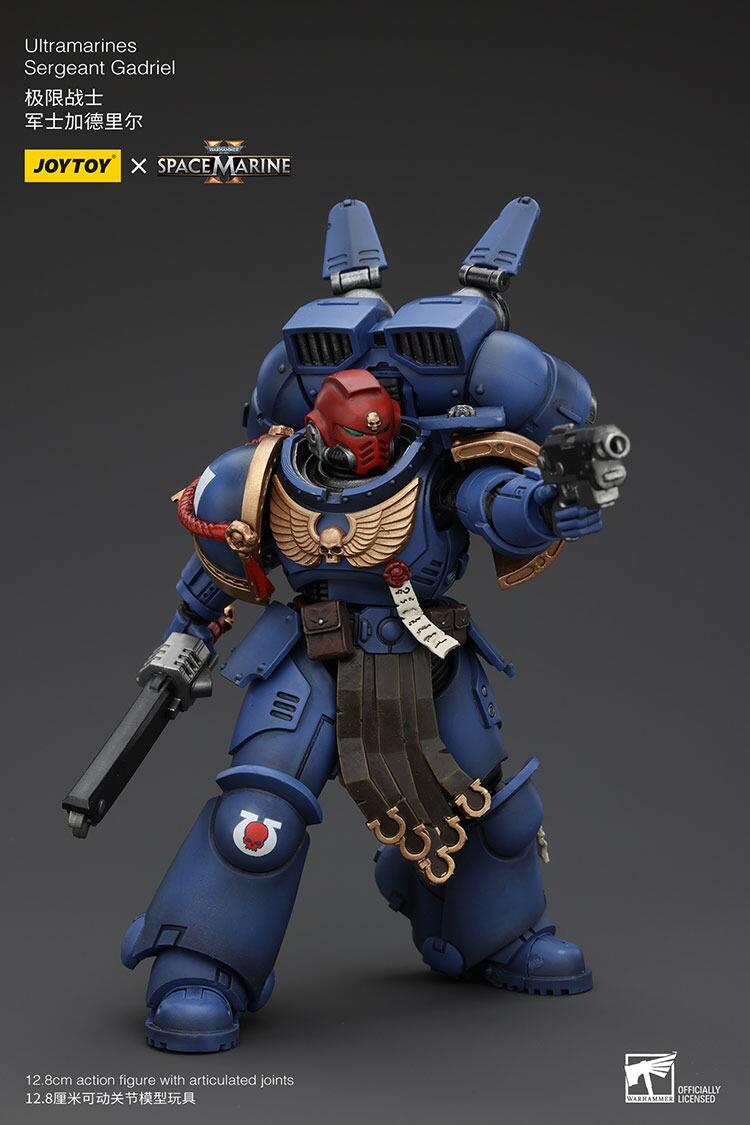 Sergeant Gadriel with bolt rifle dynamic pose