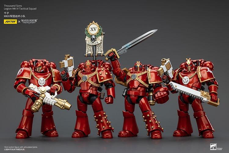 JOYTOY ウォーハンマー40K THOUSAND SONS LEGION MKIV Tactical Squad – Thousand Sons JoyToy (1/18 Scale
