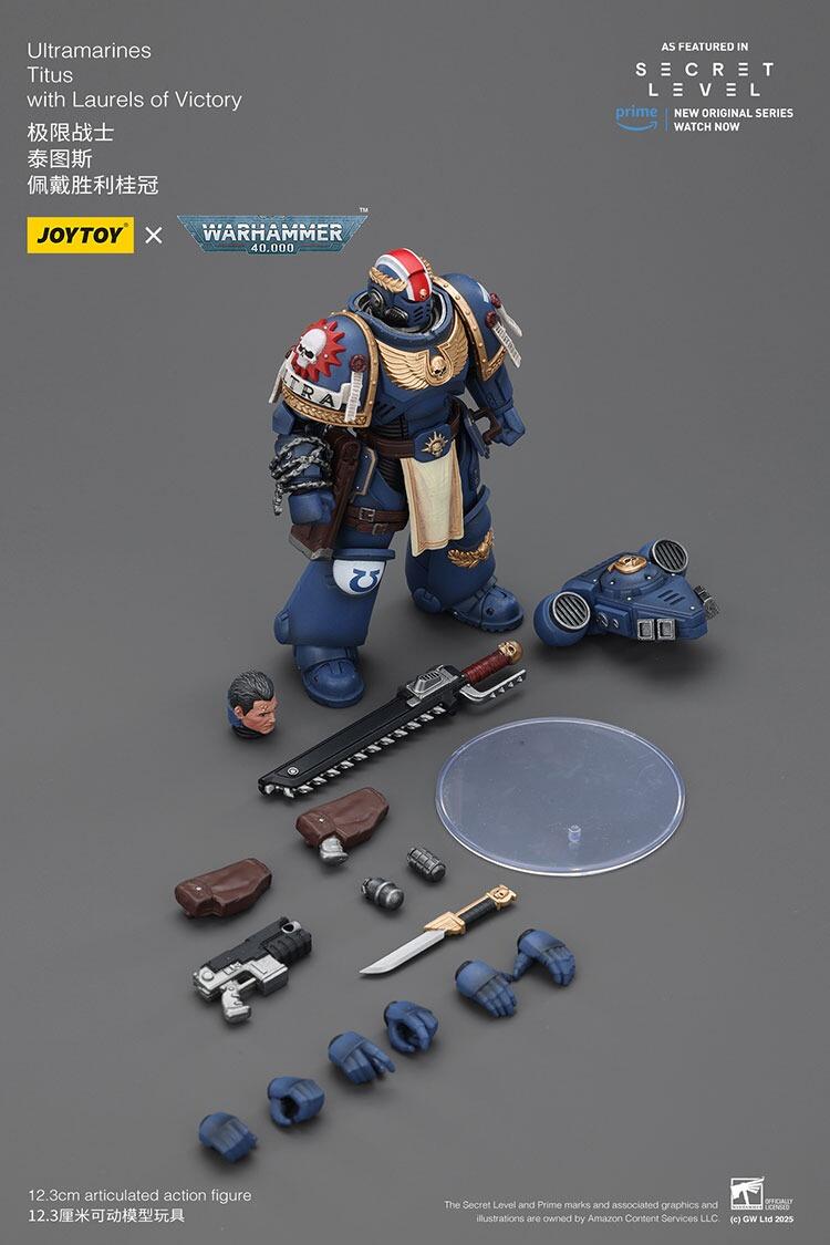 JOYTOY 1/18 Warhammer 40k Ultramarines Remus Ventanus