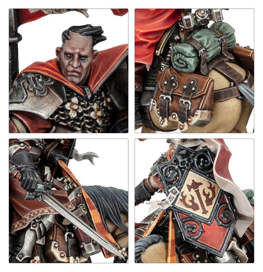 Painted model in Cities of Sigmar heraldry