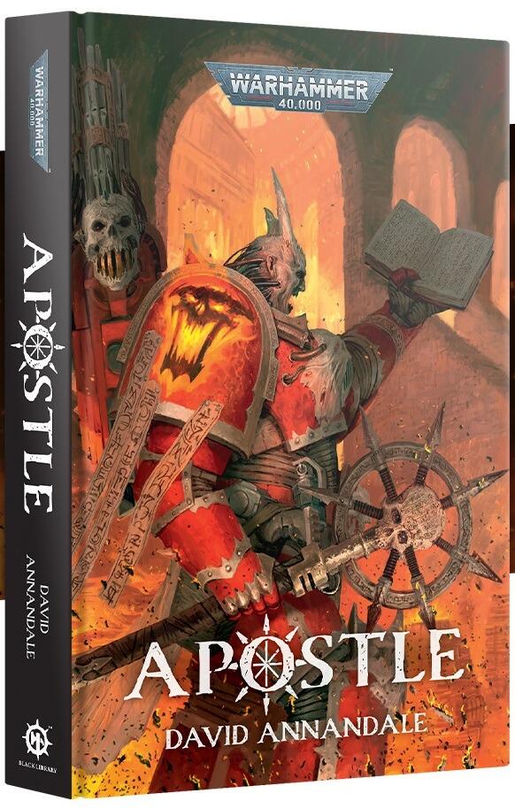 Apostle novel cover – Warhammer 40K