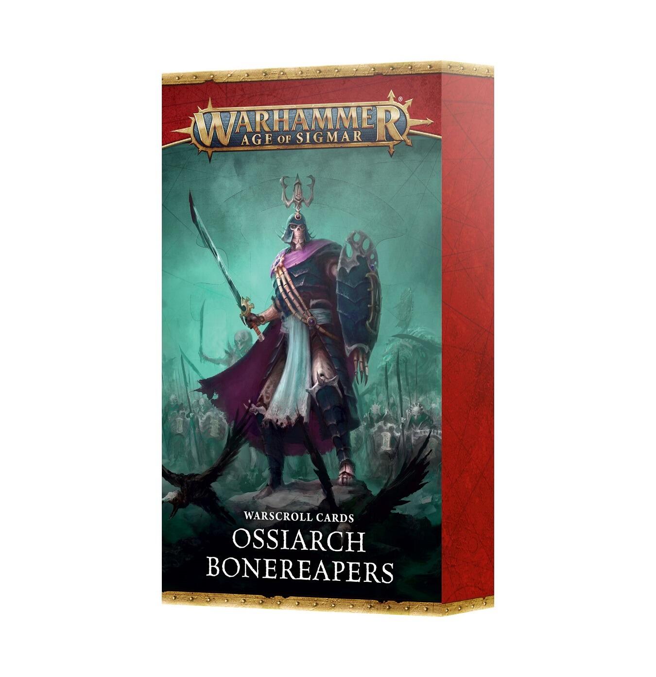 Ossiarch Bonereapers Warscroll Cards set