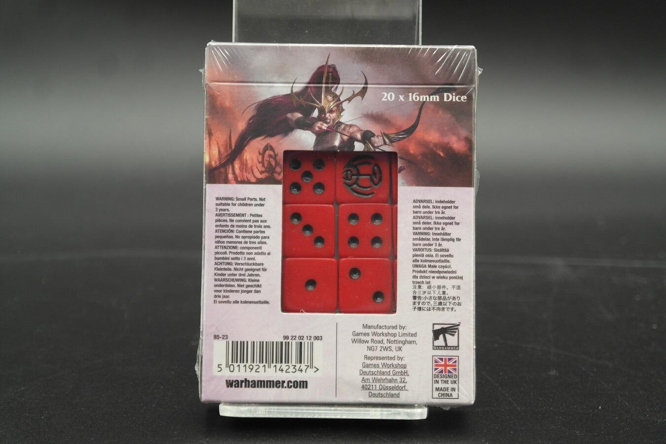 Pre-Loved Daughters of Khaine Dice AoS | Warmodels.co.uk