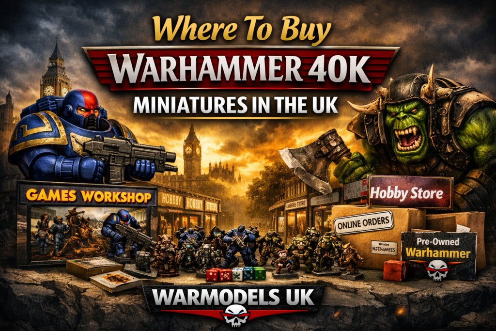 Where To Buy Warhammer 40K Miniatures in the UK
