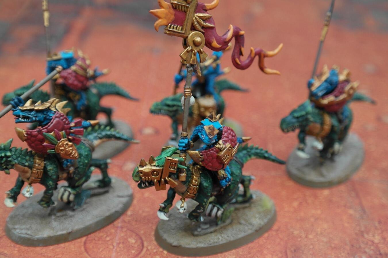 Saurus Cold One Riders Pre-Loved Saurus Cold One Riders AoS | Warmodels.co.uk ref 101