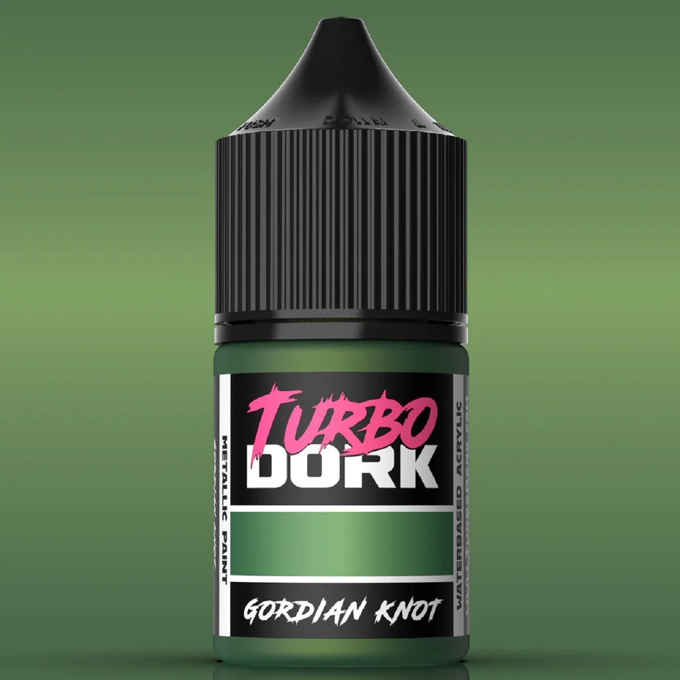 Turbo Dork Gordian Knot Metallic paint bottle front view
