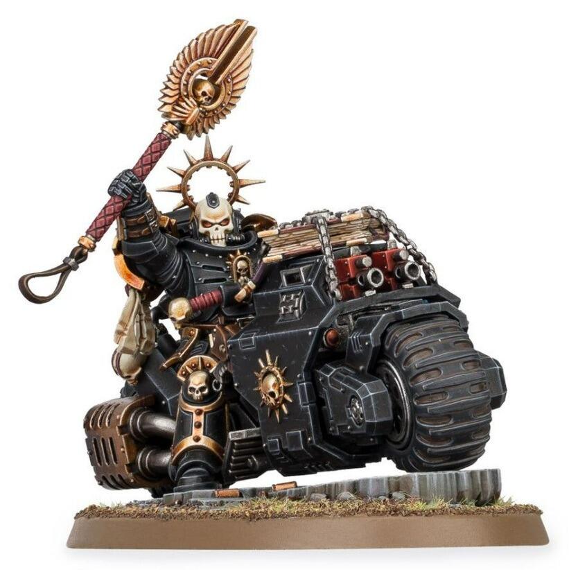 Space Marine Primaris Chaplain on Bike 2