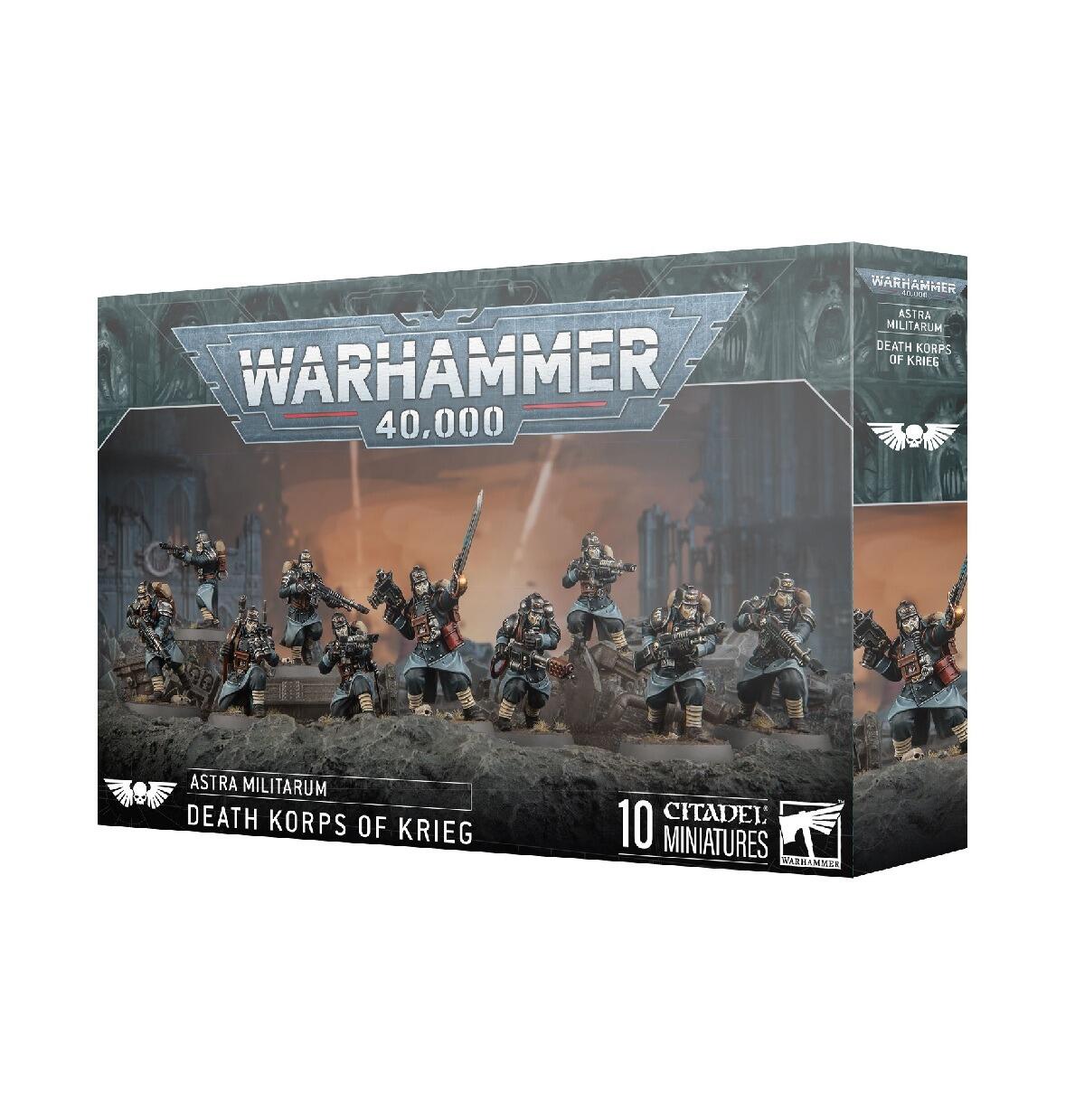 Astra Militarum Death Korps of Krieg セット Model Review: Astra Militarum Death Korps of Krieg Army Box