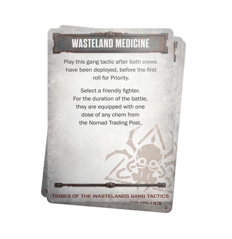 Necromunda Nomad Gangs Tactics – Tribes of the Wastelands Card Pack