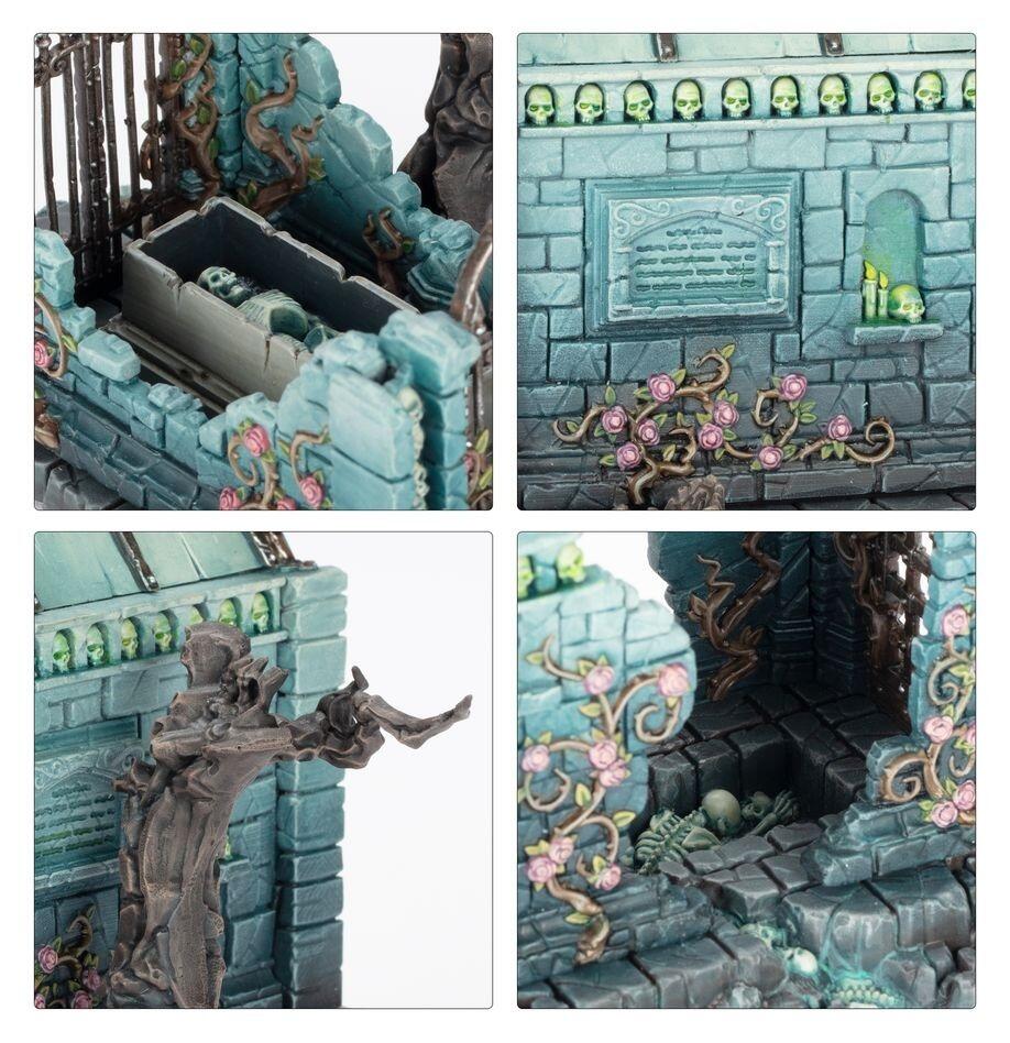 Gravelords ghostly hero trio posed for battle