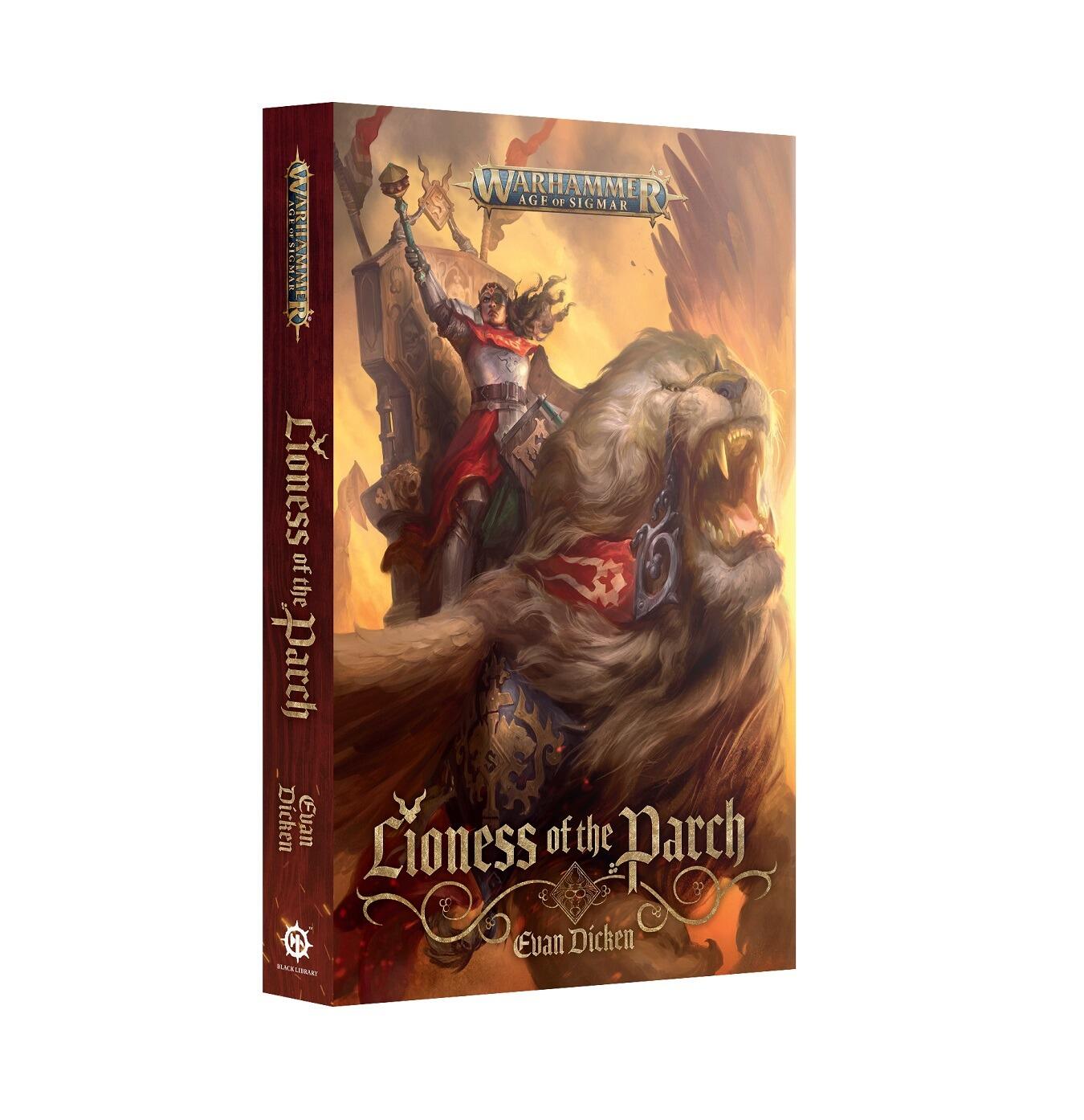 Lioness of the Parch paperback novel front cover