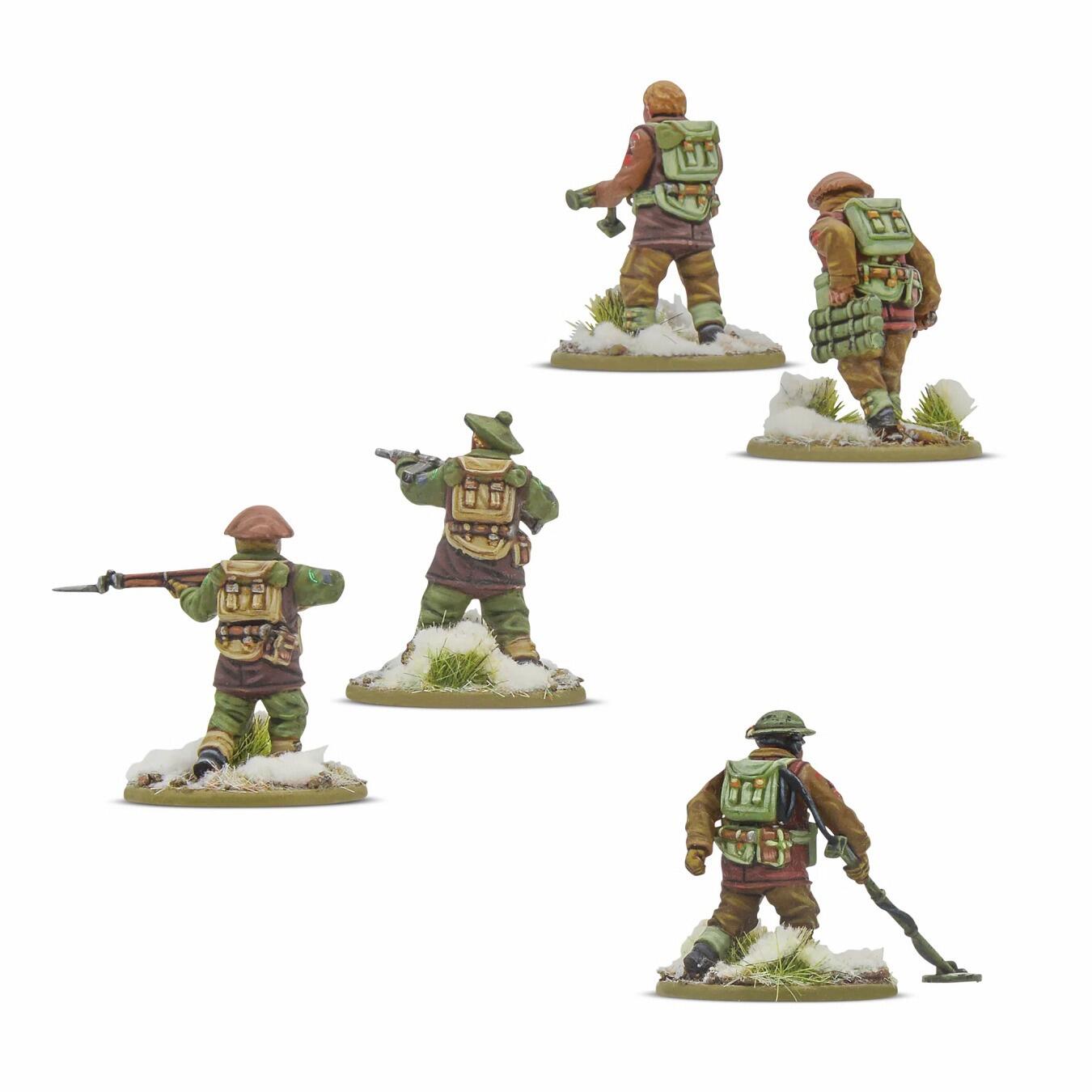 Bolt Action starter army with Sherman Firefly and Humber Armoured Car