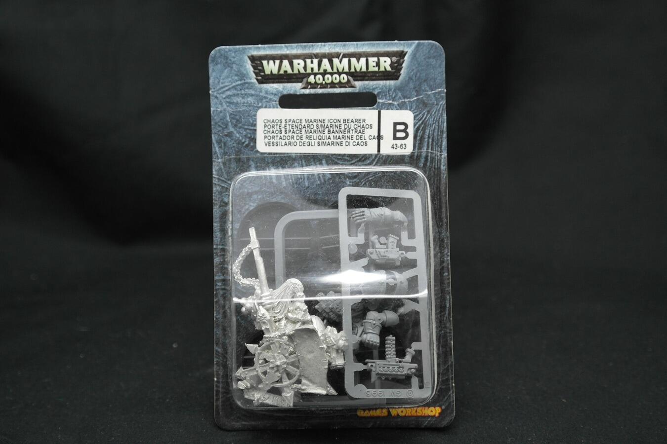 Blister Warhammer 40k Space Marine Terminator Honors, Games Workshop 1997, Endommagé