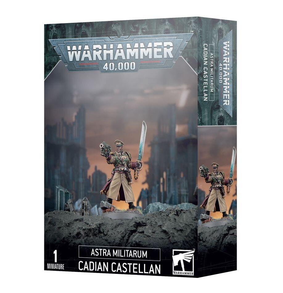Cadian Castellan HQ model – Warhammer 40k