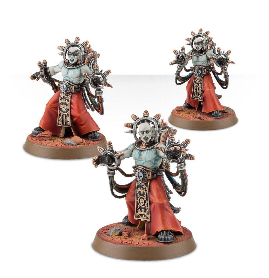 Painted Corpuscarii with Electrostatic Gauntlets