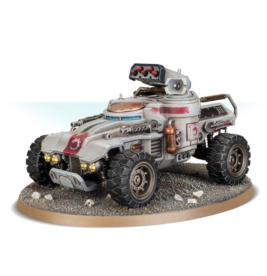 ridgerunner front view with heavy weapon
