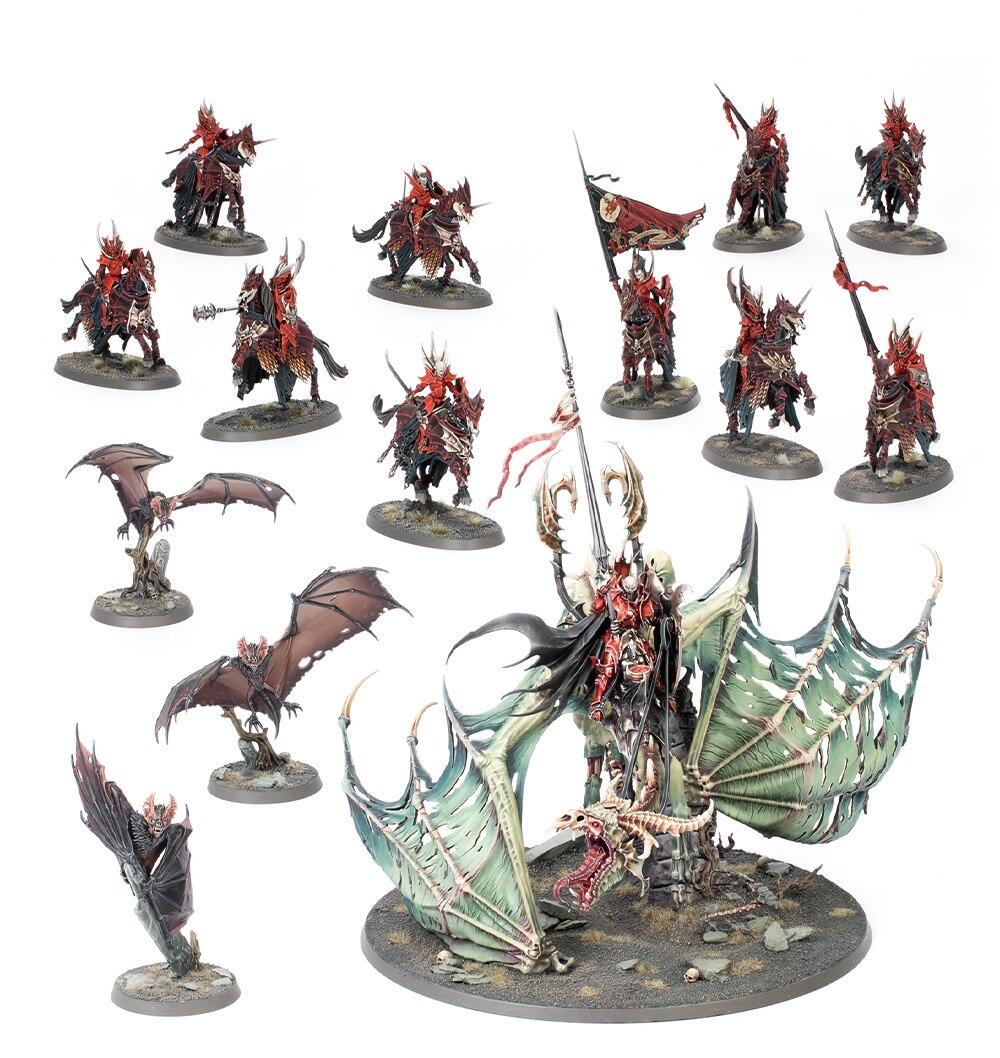 ウォーハンマーバトルフォースLances of the Crimson Keep Battleforce: Lances of the Crimson Keep – Soulblight Army Box