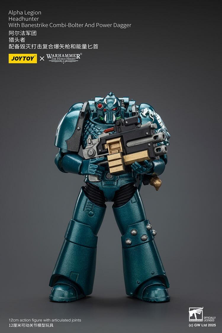 joytoy alpha legion headhunter figure front view