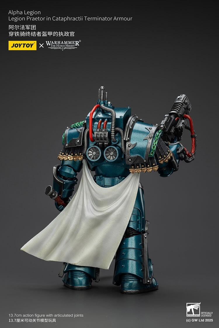 JoyToy Alpha Legion Praetor in Cataphractii Terminator Armour