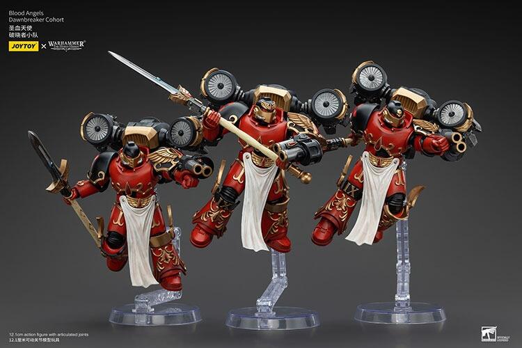 joytoy blood angels dawnbreaker cohort figures