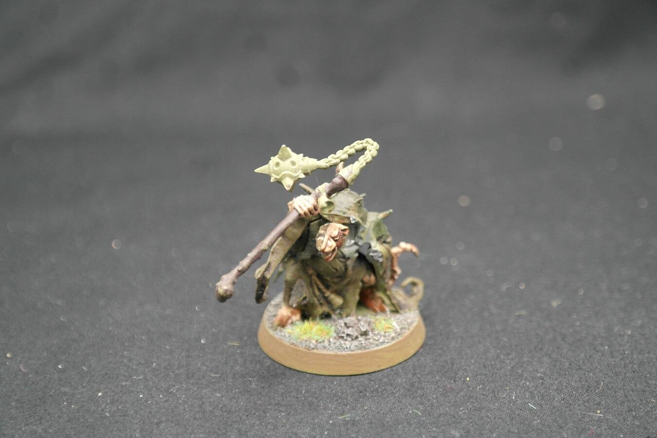 Plague Priest Skaven hero – front view