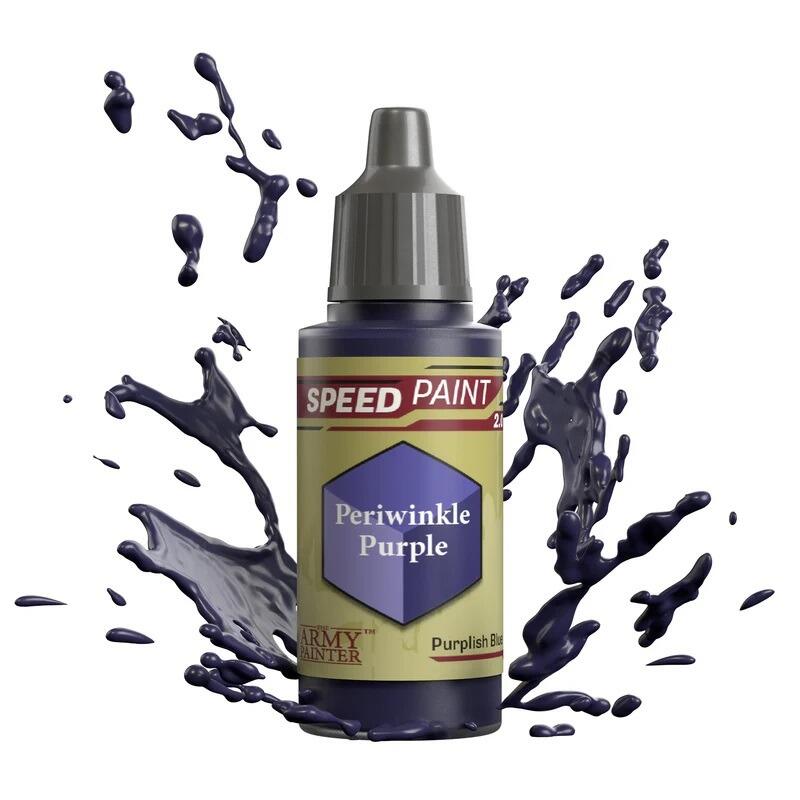 Speedpaint: Periwinkle Purple front view