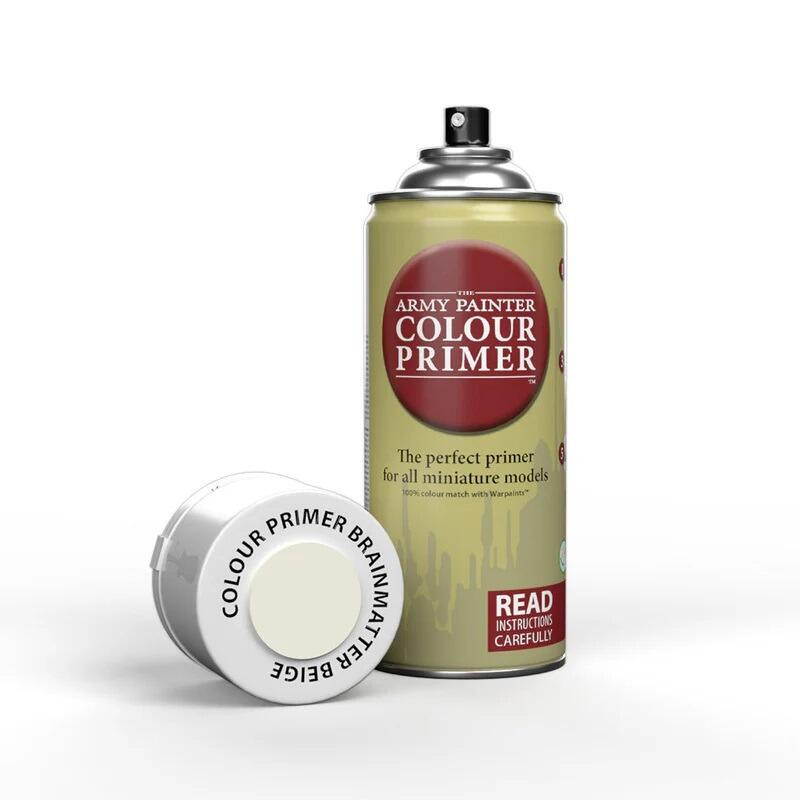 Army Painter Colour Primer Brainmatter Beige spray can