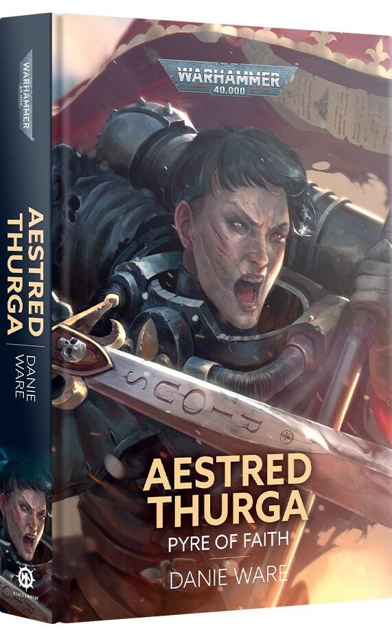 Aestred Thurga Pyre of Faith paperback book