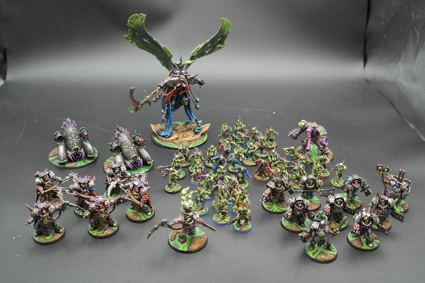 Pre-Loved Death Guard army set collection