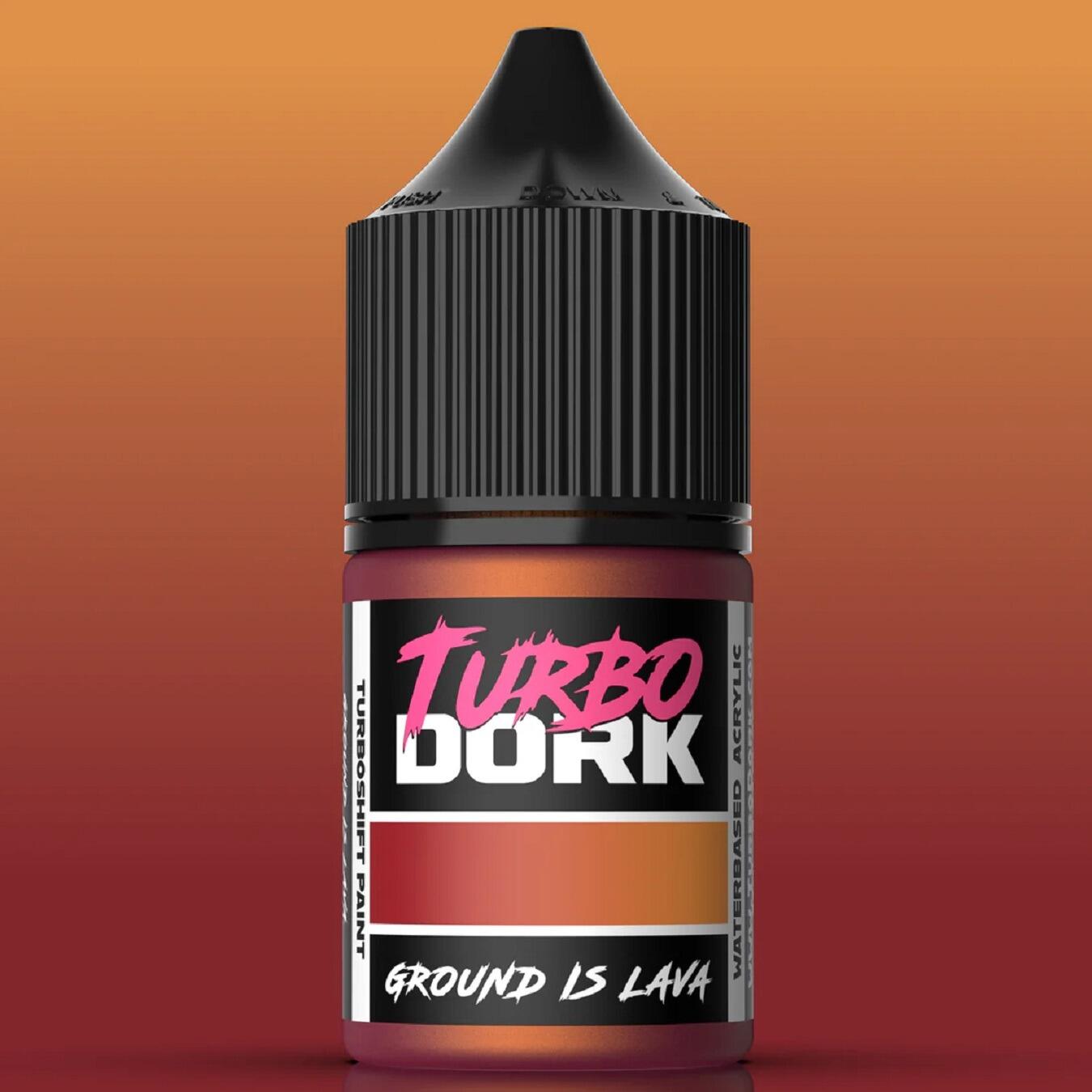 Turbo Dork Ground Is Lava TurboShift paint bottle front view