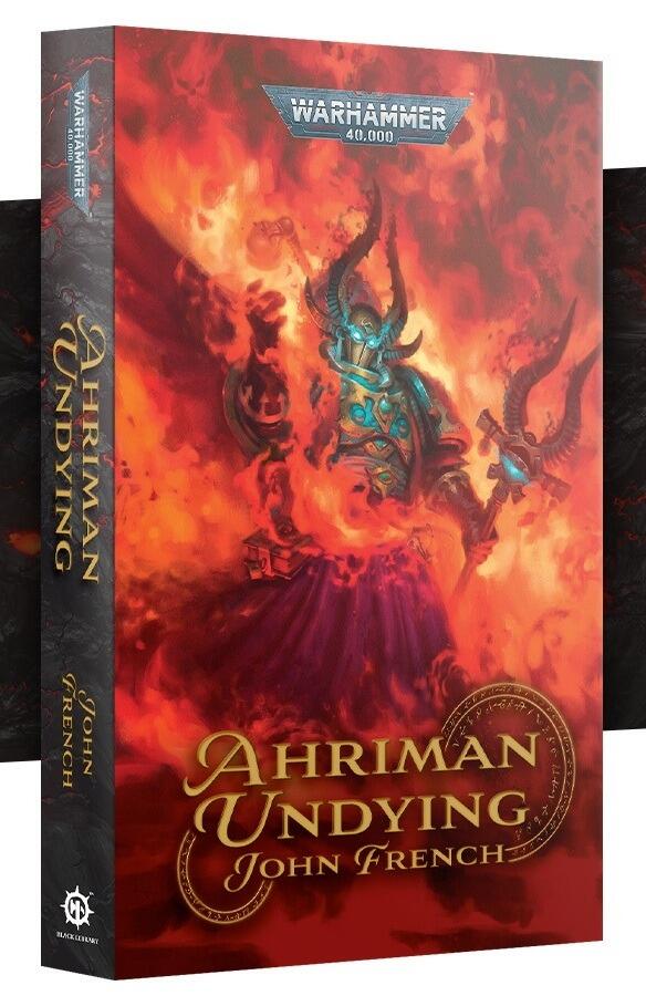 Ahriman Undying paperback book cover