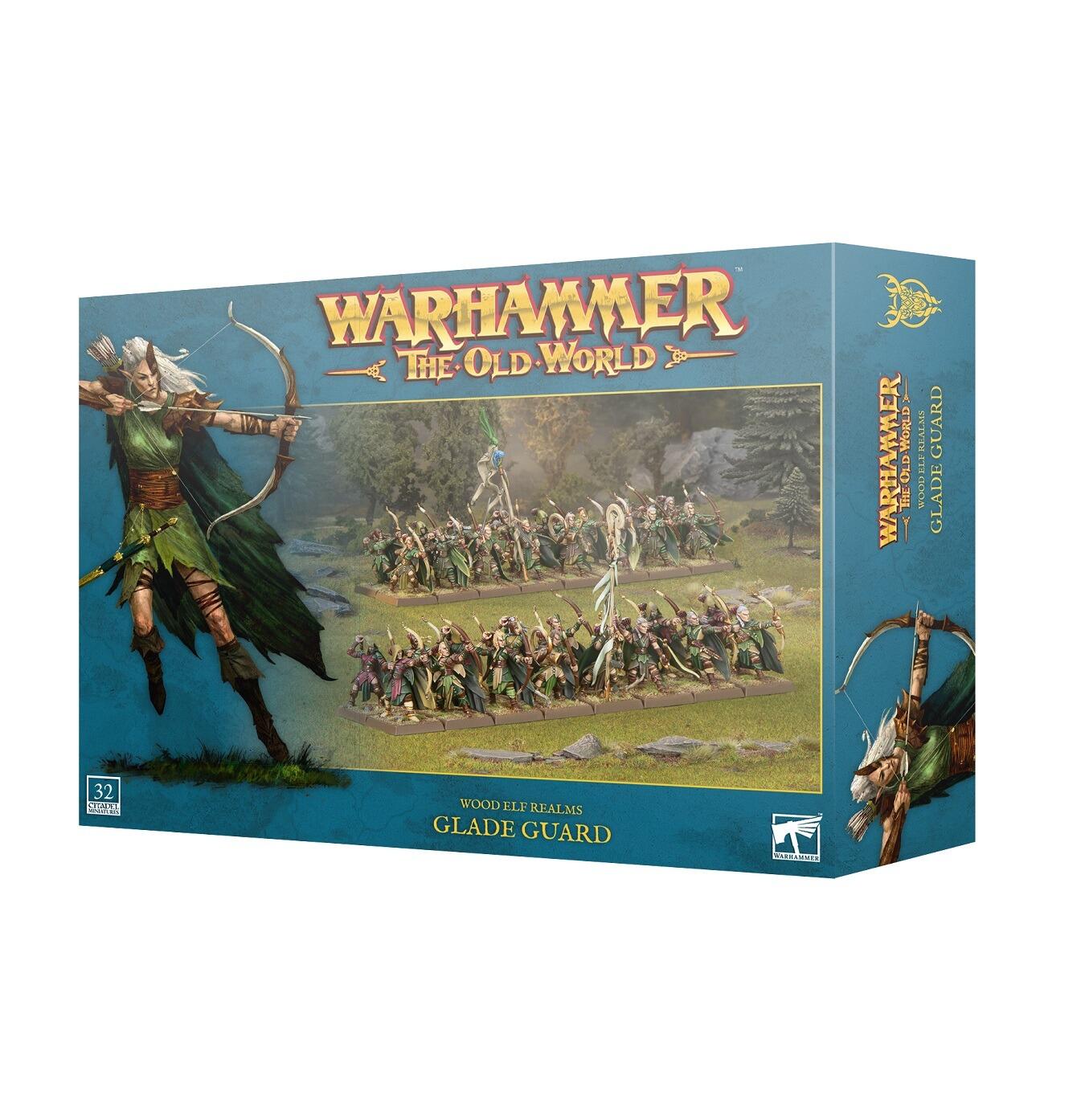 Glade Guard ranked in battle formation