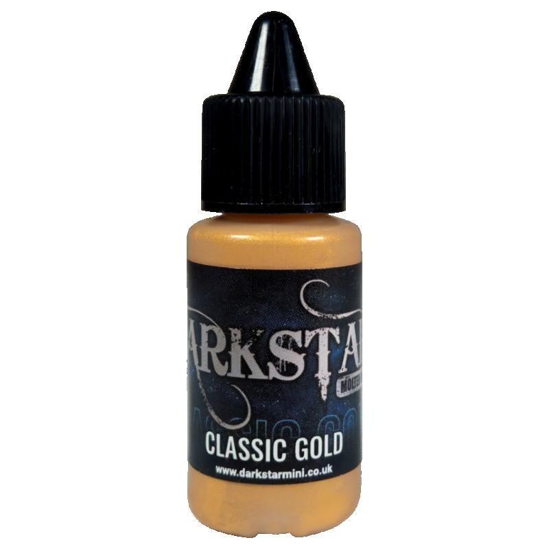 Darkstar Molten Metals Classic Gold – Metallic Paint 17 ml
