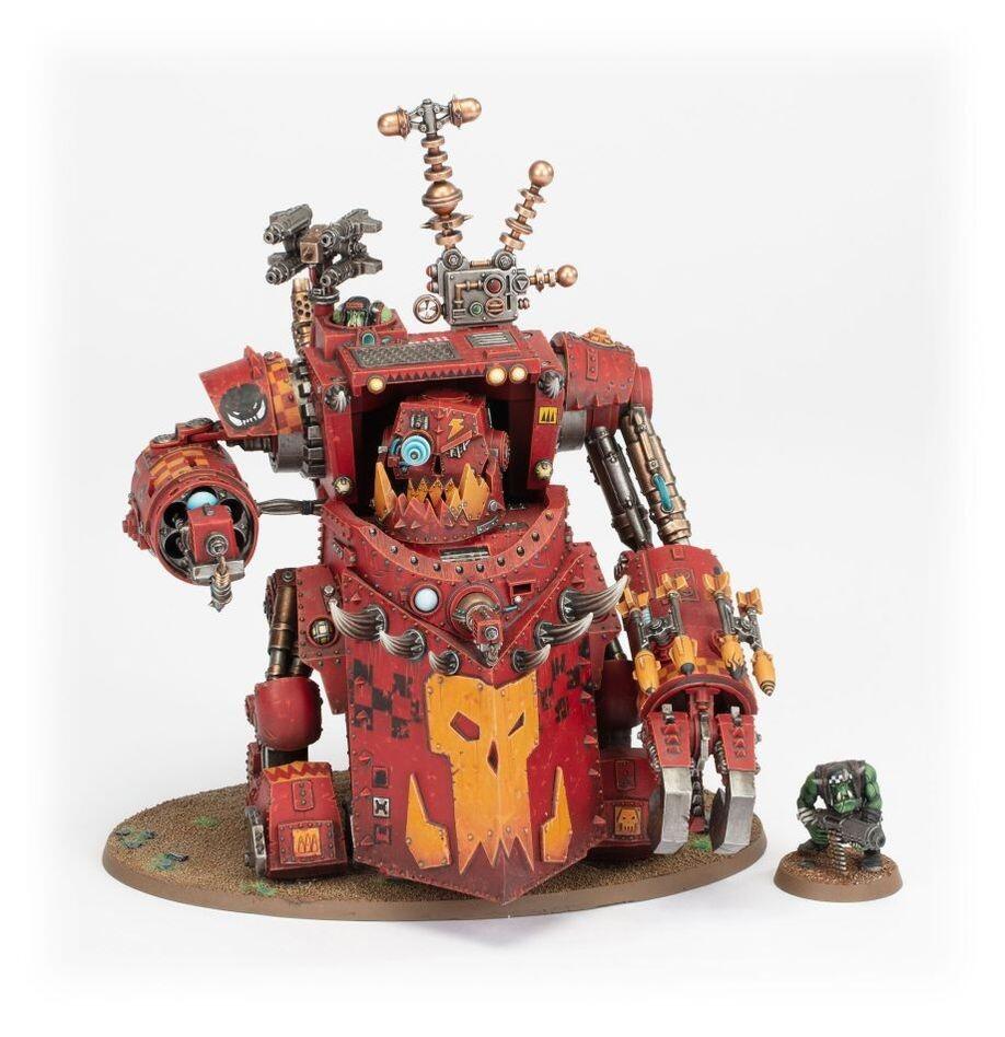 Ork Morkanaut – heavy walker for 40k
