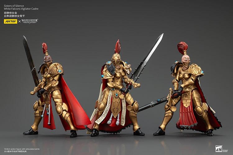 joytoy white falcons sisters of silence figures