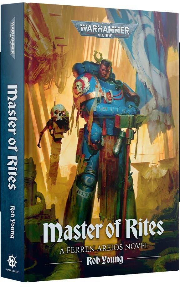 Master of Rites Ultramarines hardback front cover