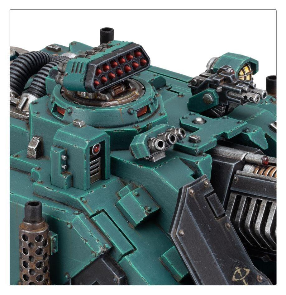 Ultramarines Vindicator – Tank Heavy Support – Space Marines – Warhammer 40k 3rd Ed – Métal