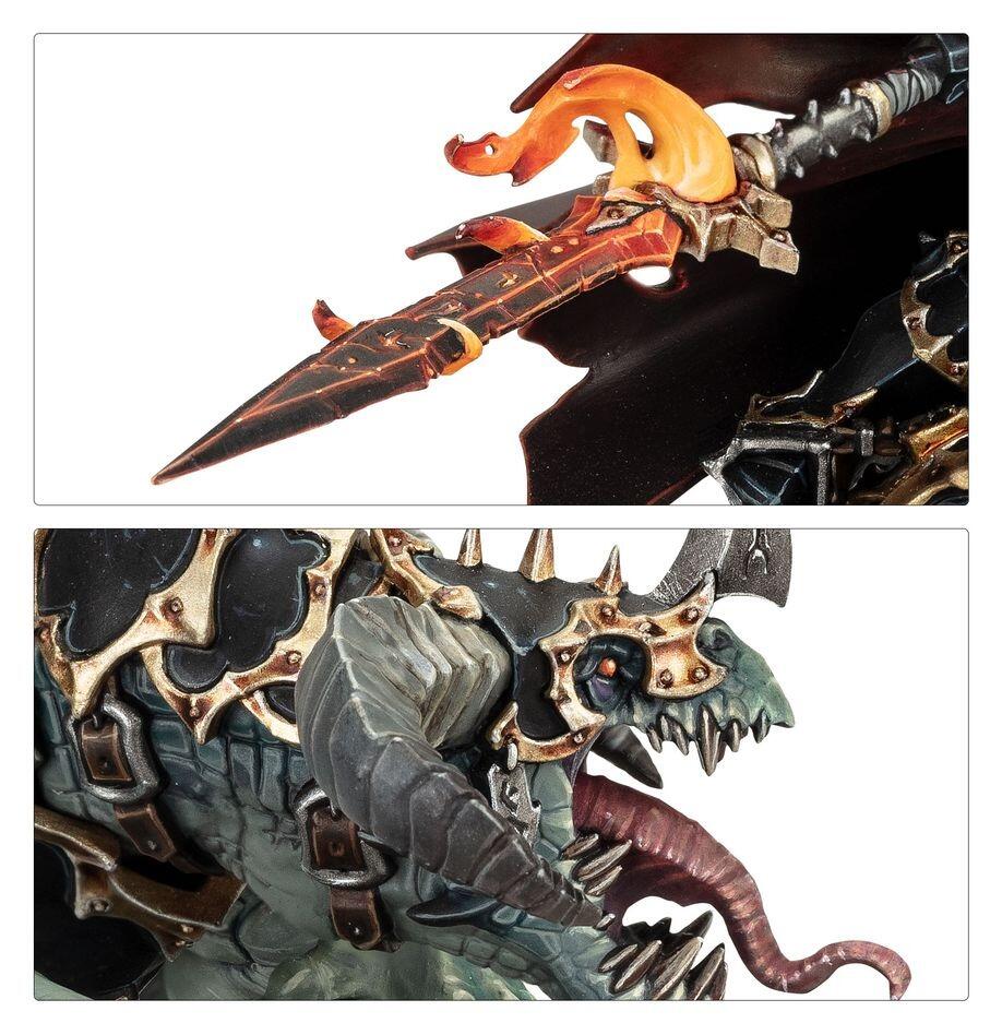 Painted Abraxia with spear raised