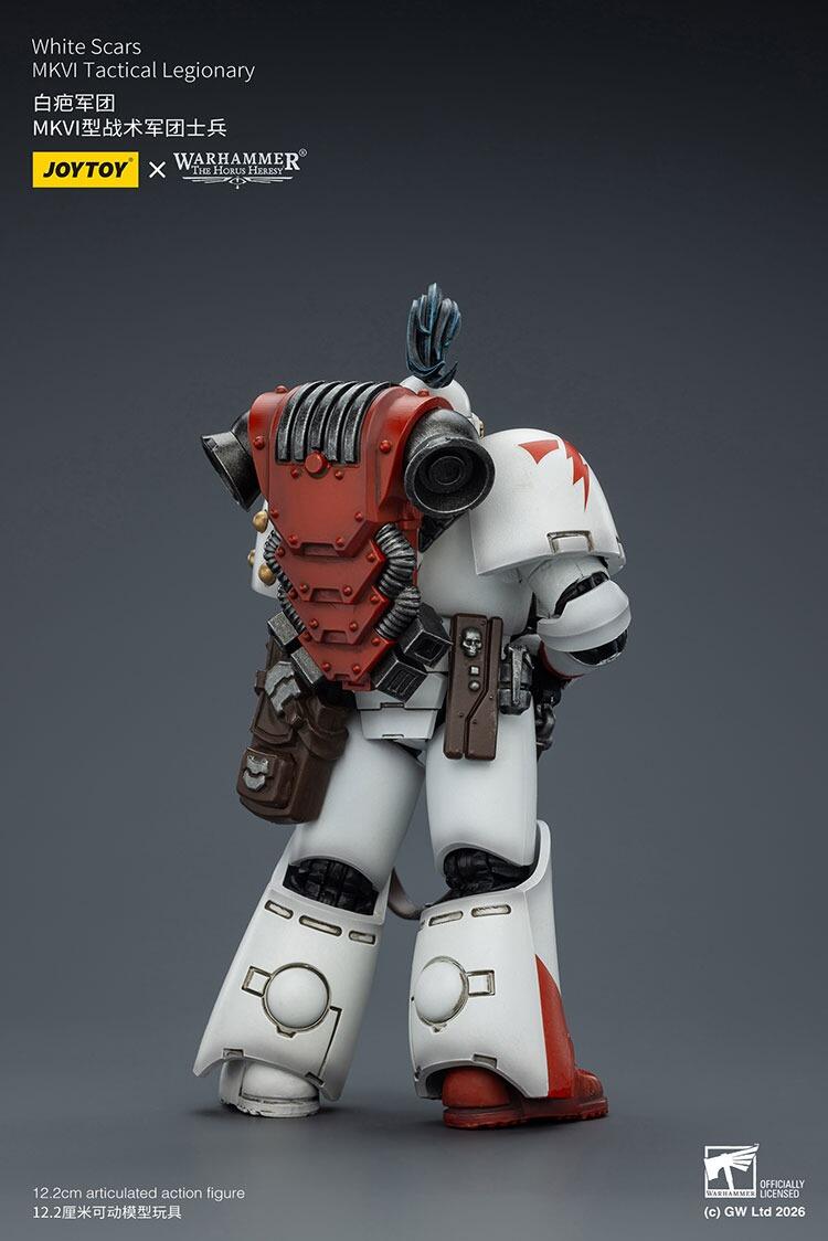 JoyToy White Scars MKVI Tactical Legionary – Warmodels.co.uk product photo