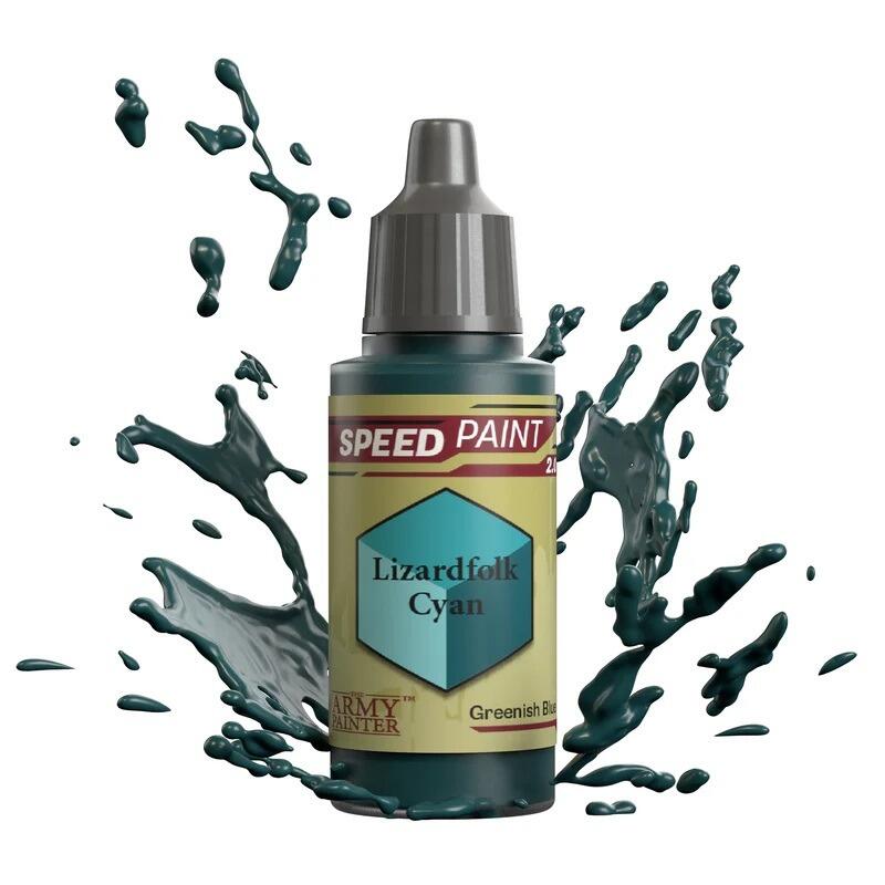 Army Painter Speedpaint: Lizardfolk Cyan bottle front