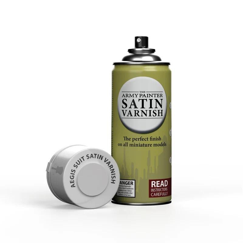 Army Painter Aegis Suit Satin Varnish spray can
