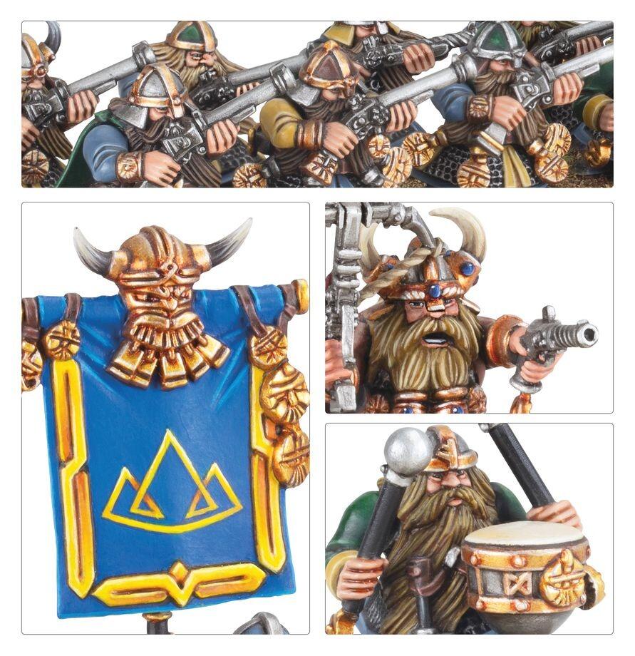 Dwarf Quarrellers infantry miniature