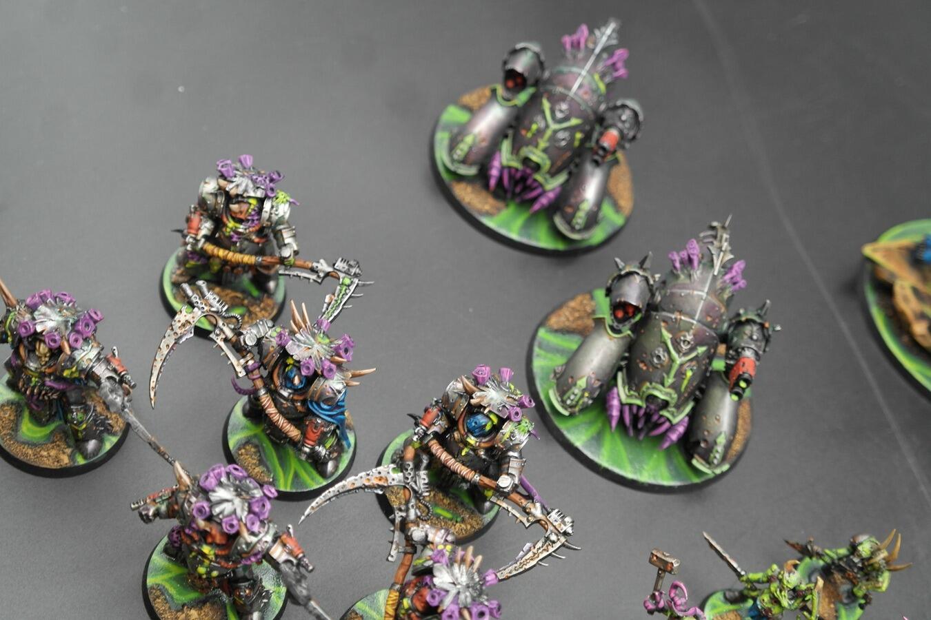 Chaos Space Marines Death Guard army