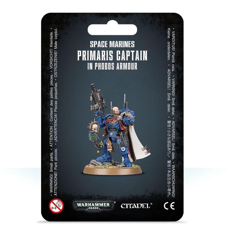 Adeptus Astartes Captain in Phobos Armour - Warmodels.co.uk