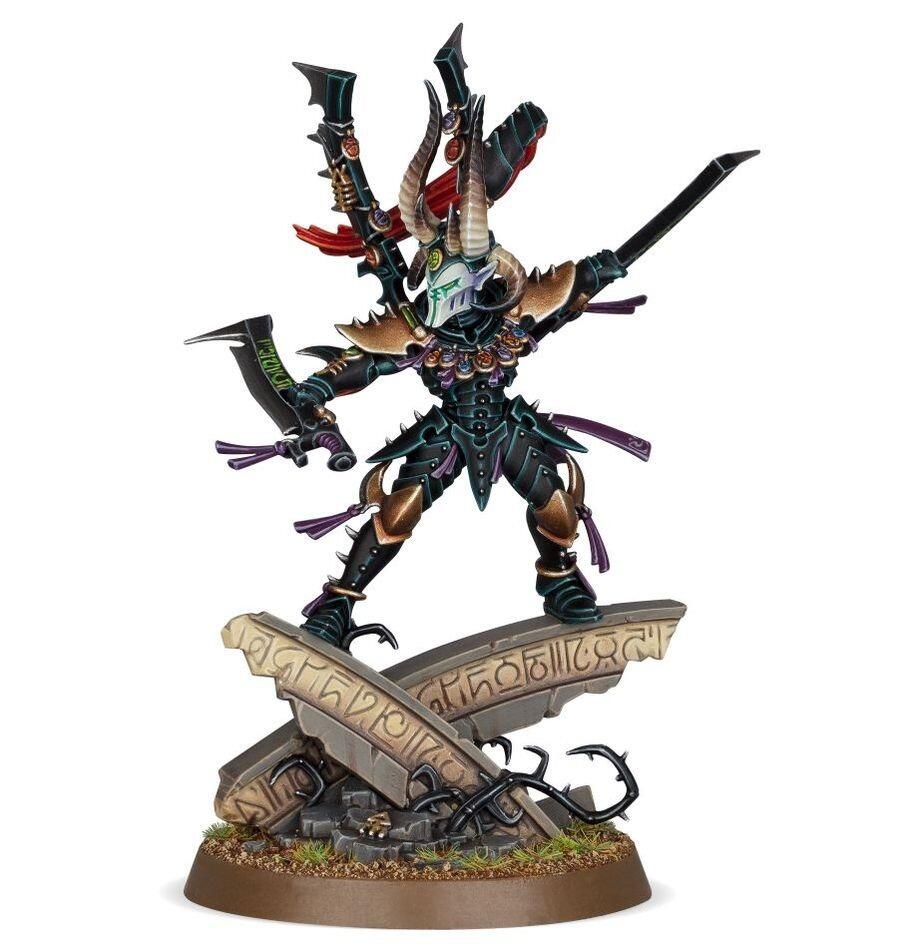 Drazhar Master Of Blades Drukhari HQ Warhammer 40K Warmodels Drazhar Master Of Blades Drukhari HQ Warhammer 40K Warmodels