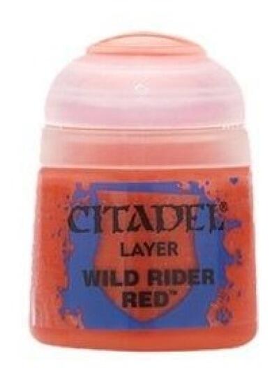 Citadel Paints Wild Rider Red layer paint 1