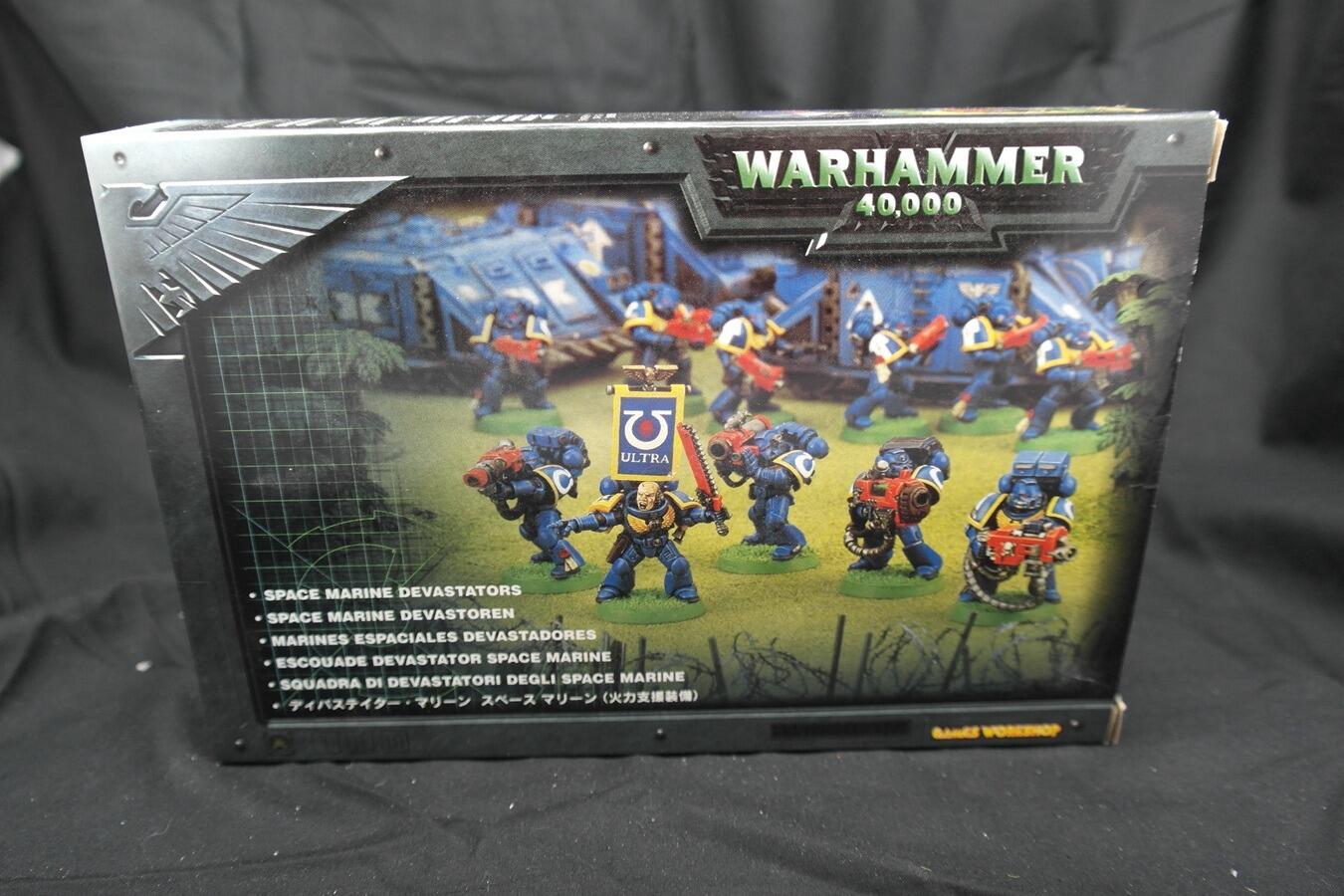 Pre-Loved Space Marine Devastator Squad – 2000s Classic 