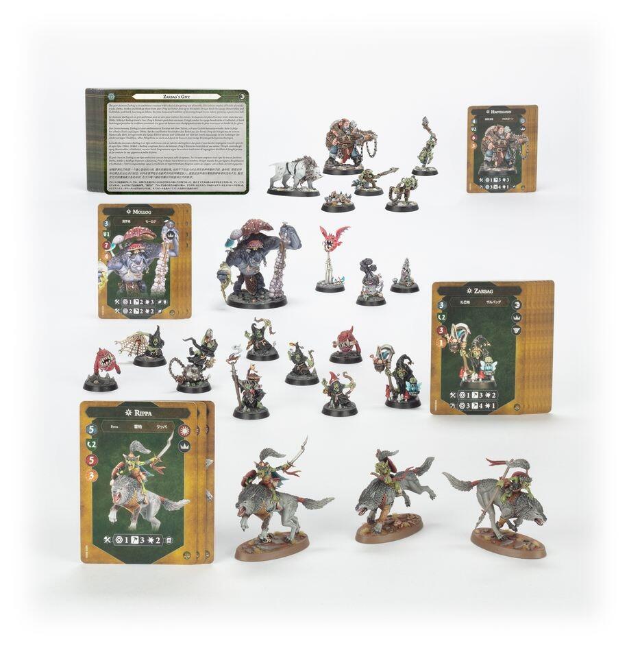 Gitz and Goliaths – Warhammer Underworlds warband collection
