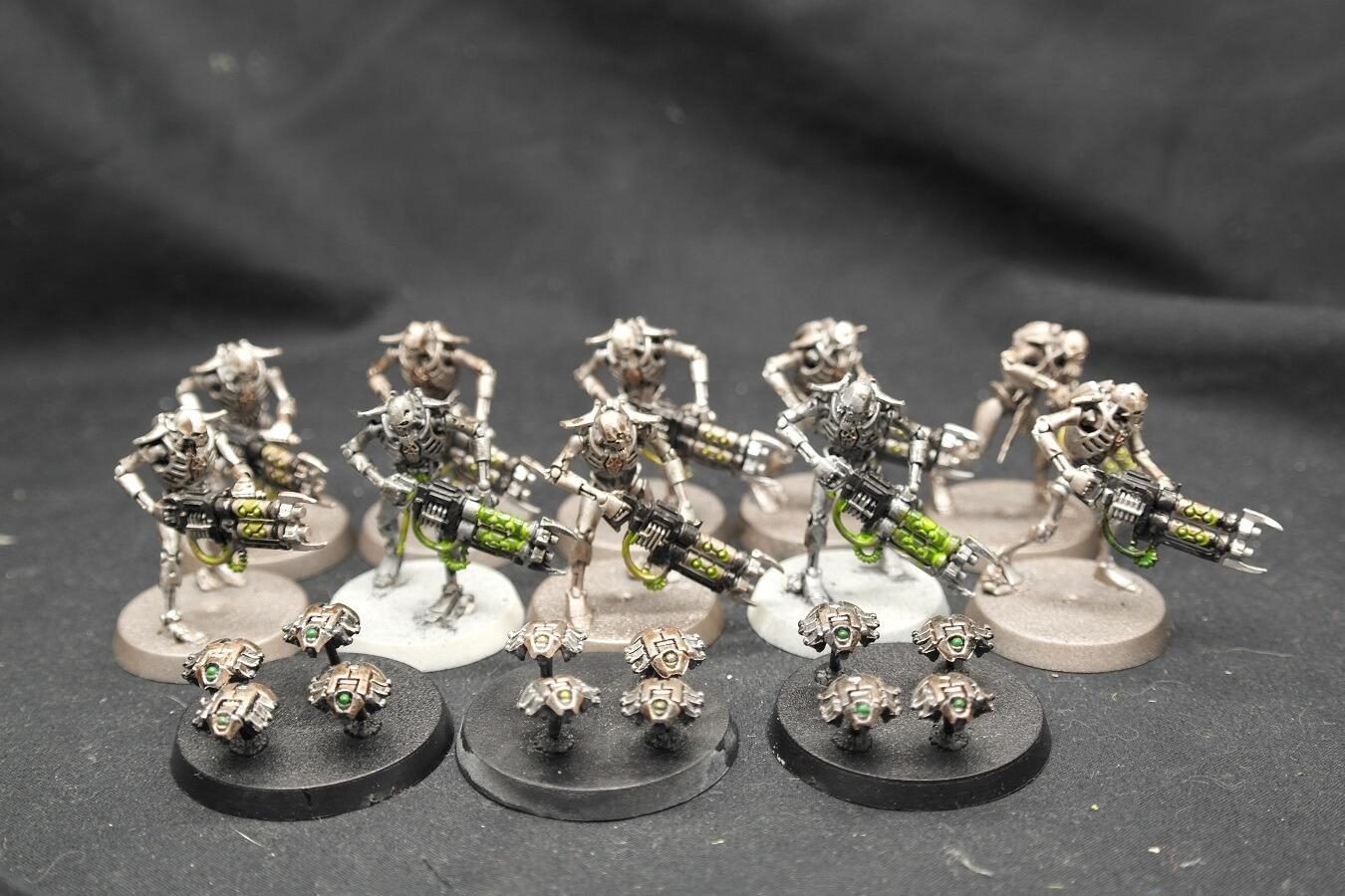 Warhammer 40k: Necron Army - komplett lackiert