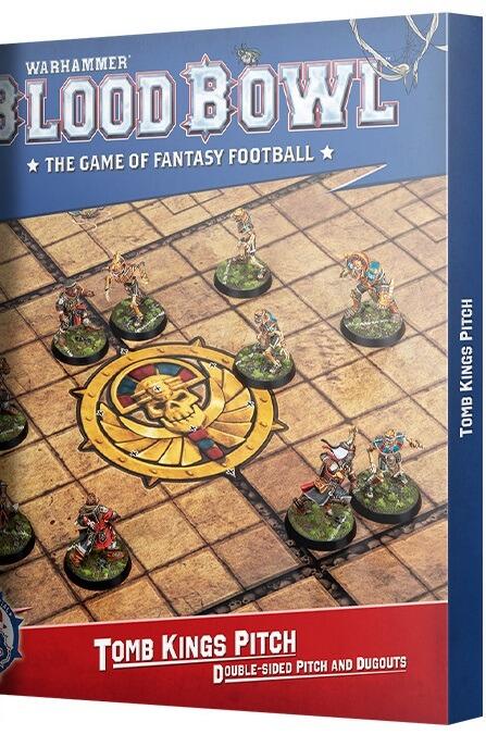 Blood Bowl Tomb Kings Pitch & Dugouts set